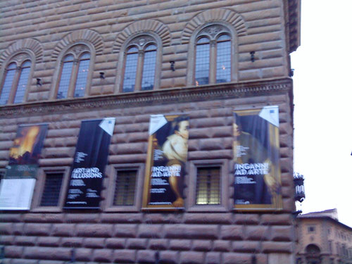 Art and Illusions at the Palazzo Strozzi in Florence, Italy Art and Illusions at the Palazzo Strozzi in Florence, Italy