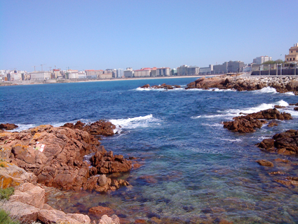 View in La Coruna, Spain in May 2009