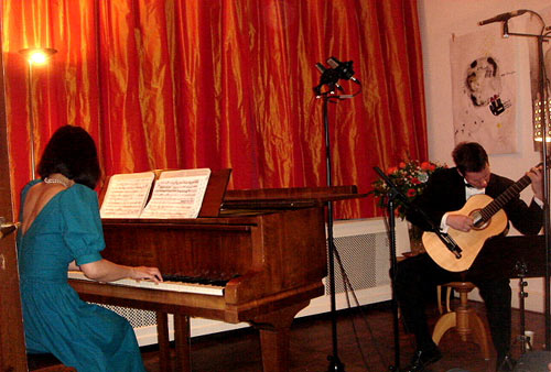 Bekkers Piano Guitar Duo in concert, 17 April 2010