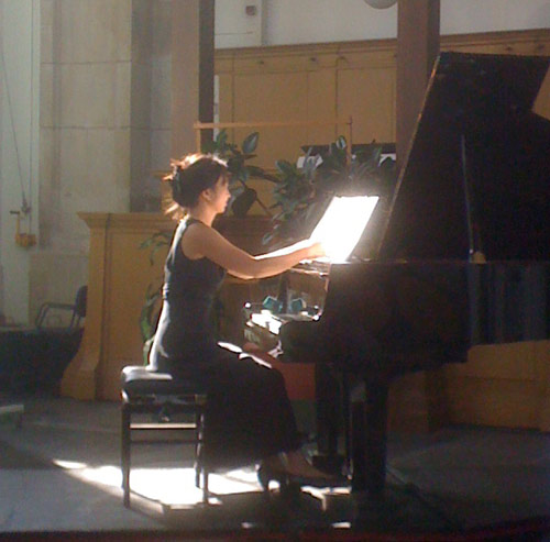 Anne Ku at Oosterkerk in Amsterdam, September 2009 Anne Ku at Oosterkerk in Amsterdam, September 2009