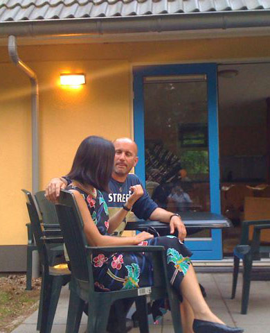 Anne Ku meets Rich Wyman at RCN Grote Bos, Doorn Netherlands