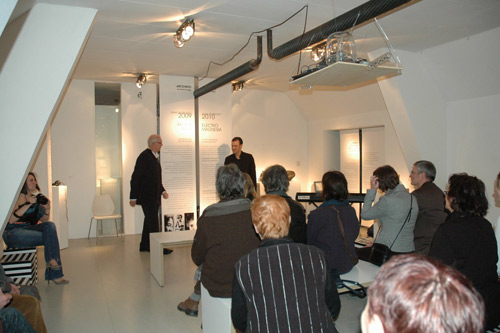 Opening night at Artonivo in Brugge, Belgium, photo credit Dorit Drori