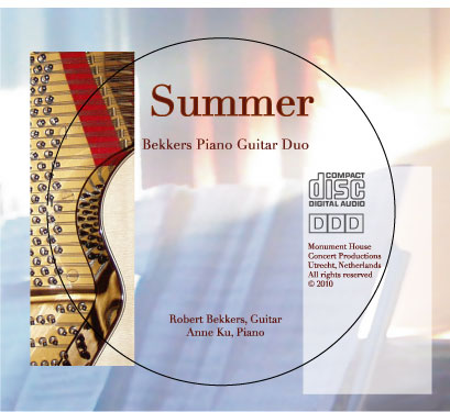 New CD of Bekkers Piano Guitar Duo