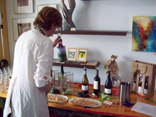 Eveline's organic wine tasting at Funen Park, Amsterdam Eveline's organic wine tasting at Funen Park, Amsterdam