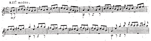 Grand Potpourri National guitar part