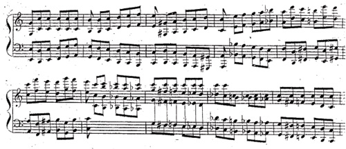 Grand Potpourri National piano octaves