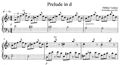 Prelude in d minor by Heleen Verleur Prelude in d minor by Heleen Verleur