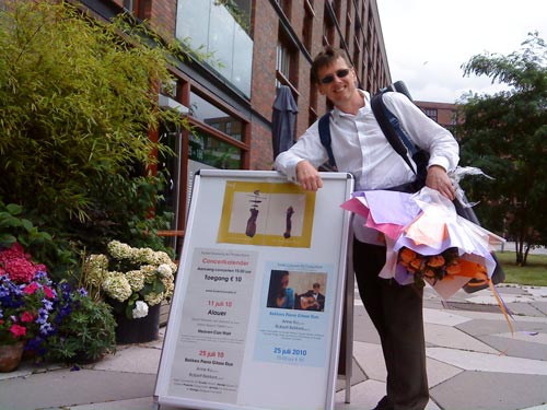 Robert Bekkers leaves Funen park with bouquets and fond memories