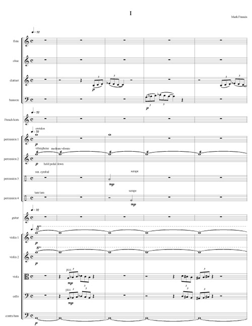 Guitar Concerto No. 2 by Mark Francis Guitar Concerto No. 2 by Mark Francis