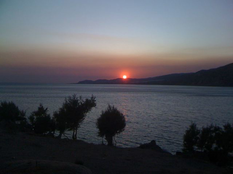 Sunset at Paleochora