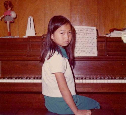 Yamaha upright in Okinawa, Japan