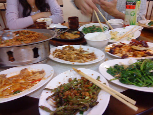 Szechuan dinner in Taipei Szechuan dinner in Taipei