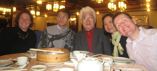 Shanghainese steamed dumplings with famous Taiwanese composer in Taipei Shanghainese steamed dumplings with famous Taiwanese composer in Taipei