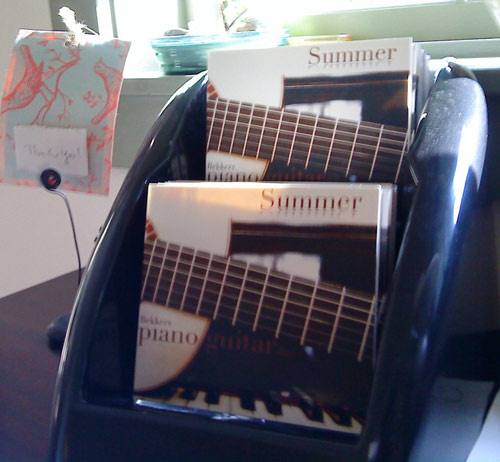 Bekkers CD for sale at Hampton house concert Bekkers CD for sale at Hampton house concert