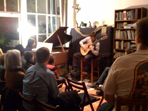 Loft concert in San Francisco Loft concert in San Francisco