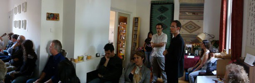 Full house at Monument House Utrecht Kinsella Concert. Photo: Willem de Vriend