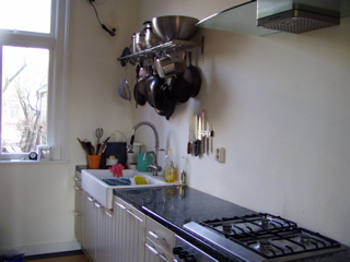 Kitchen of Monument House in Utrecht