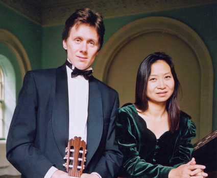 Robert Bekkers and Anne Ku at Pitshanger Manor House in London Ealing, 2002