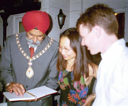 Mayor of London Ealing with Anne and Robert